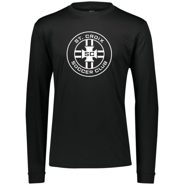 Augusta Sportswear Youth Nexgen Wicking Long Sleeve Tee - Printed Logo Thumbnail