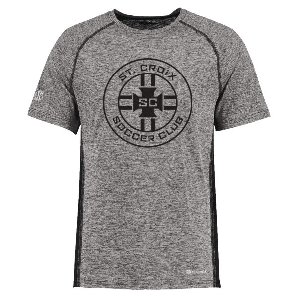 Holloway Youth Electric Coolcore Tee - Printed Logo Thumbnail