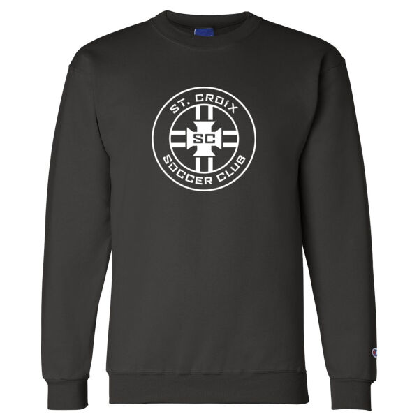 Champion Powerblend Crewneck Sweatshirt  - Printed Logo Thumbnail