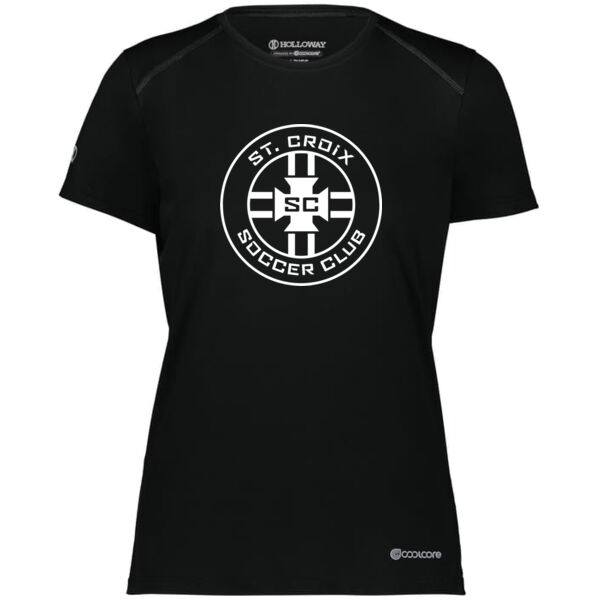 Holloway Ladies Coolcore Essential Tee - Printed Logo Thumbnail