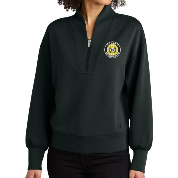 OGIO Women's Transcend 1/4 Zip - Embroidered Logo Thumbnail