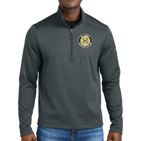 Edde Bauer Smooth Mid Layer Fleece 1/2 Zip - Embroidered Logo Thumbnail