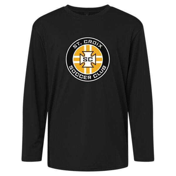 AllPro - Youth Pro-Lock Performance Long Sleeve T-Shirt - Printed Logo Thumbnail