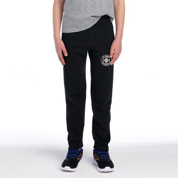 Jerzees - Youth NuBlend Jogger Sweatpant - Embroidered Logo Thumbnail