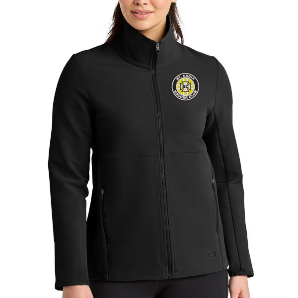 OGIO® Women’s Kinetic Soft Shell - Embroidered Logo Thumbnail