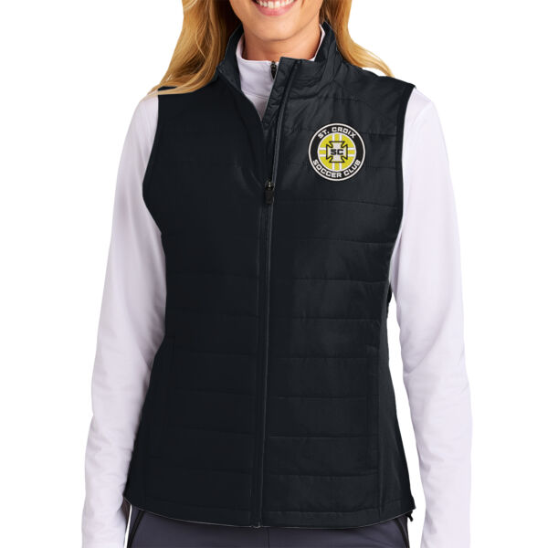Sport-Tek® Women’s Teknical Hybrid Vest - Embroidered Logo Thumbnail