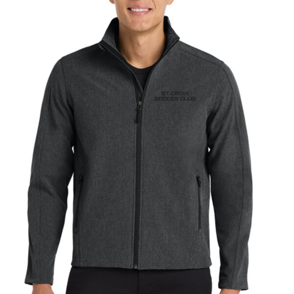 Port Authority® Core Soft Shell Jacket - Embroidered Logo Thumbnail
