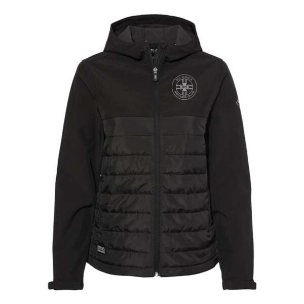 Women's Vista Soft Shell Puffer Jacket - Embroidered Logo Thumbnail