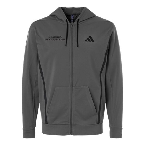 Men's Game & Go Fleece Full-Zip Hooded Sweatshirt - Embroidered Logo Thumbnail