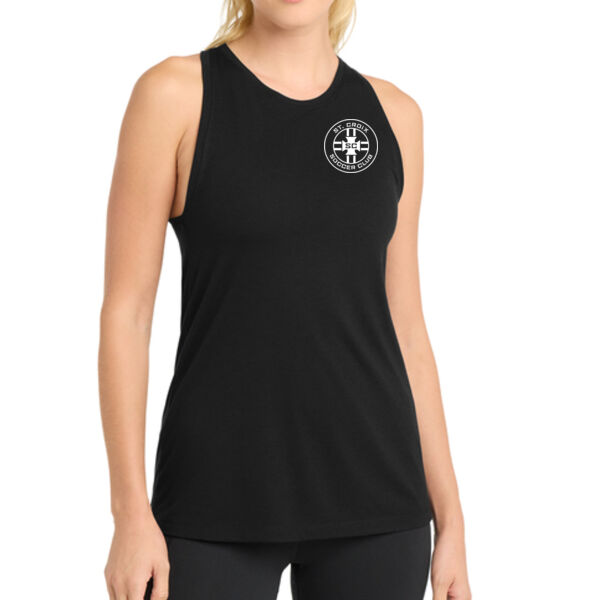 Sport-Tek® Women's PosiCharge® Tri-Blend Wicking Tank - Printed Logo Thumbnail
