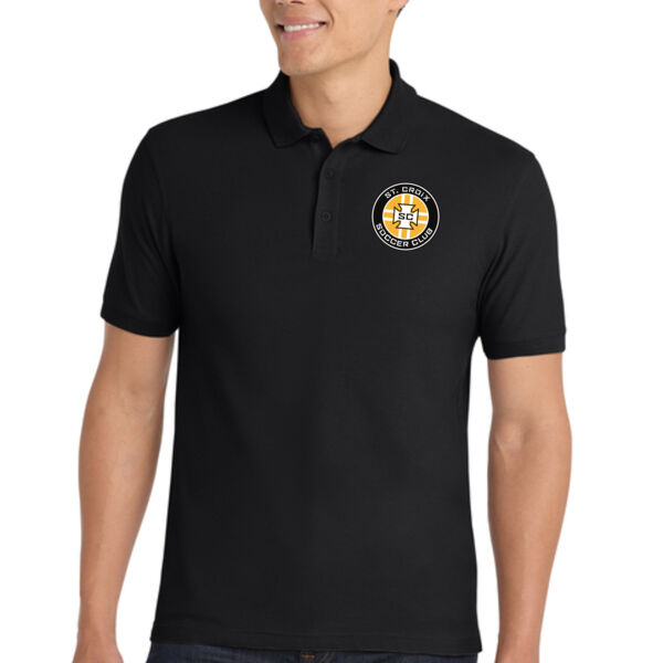 Port Authority® Dry Zone® UV Micro-Mesh Polo - Embroidered Logo Thumbnail