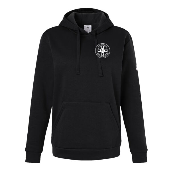 Women's Fleece Hooded Sweatshirt - Embroidered Logo Thumbnail