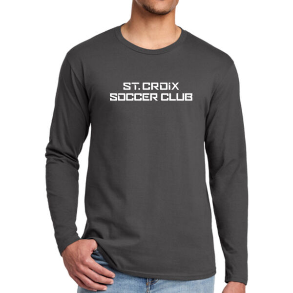 Port & Co™ Long Sleeve Fan Favorite™ Tee - Printed Logos Thumbnail