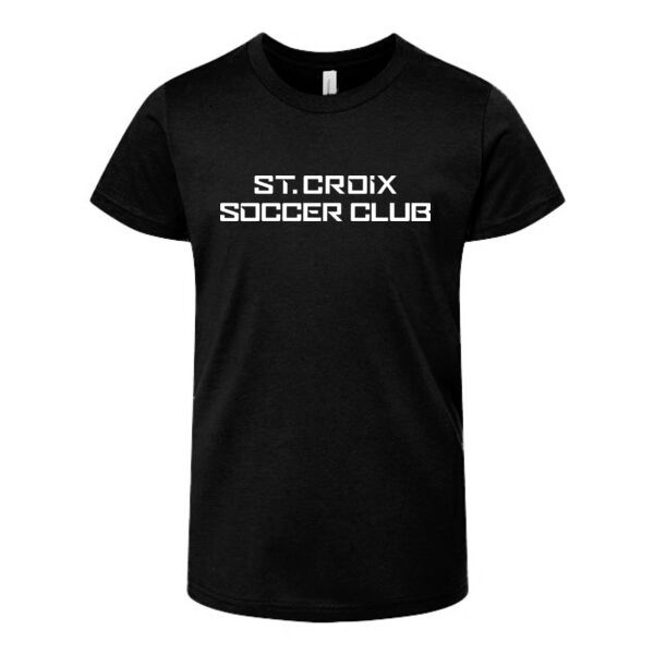 BELLA+CANVAS® Youth Jersey Short Sleeve Tee - Printed Logo Thumbnail