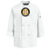 Eight Knot Button Chef Coat with Thermometer Pocket Thumbnail