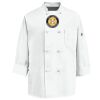 Eight Knot Button Chef Coat with Thermometer Pocket Thumbnail