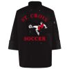 Ten Pearl Button Black Chef Coat Thumbnail